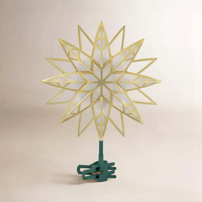 13" Pre-Lit Tree Topper