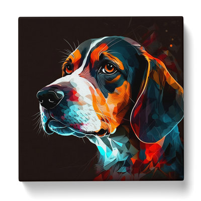 Beagle Graphic Art - Print