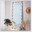 Miroir de salle de bain mural pour chambre double avec ampoules à DEL