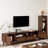 Modern 70" TV Stand For Tvs Up To 80", Entertainment Center Media Console Table With Solid Wood Legs And Open Storage