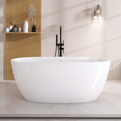 51'' x 28'' Soaking Acrylic Bathtub