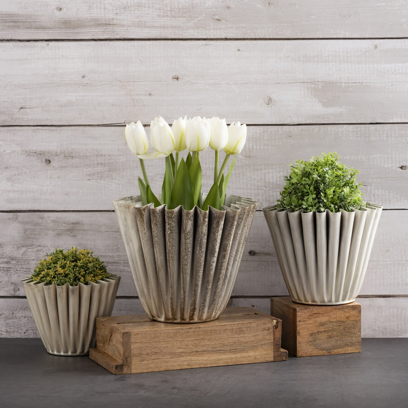 Metal Pot Planter