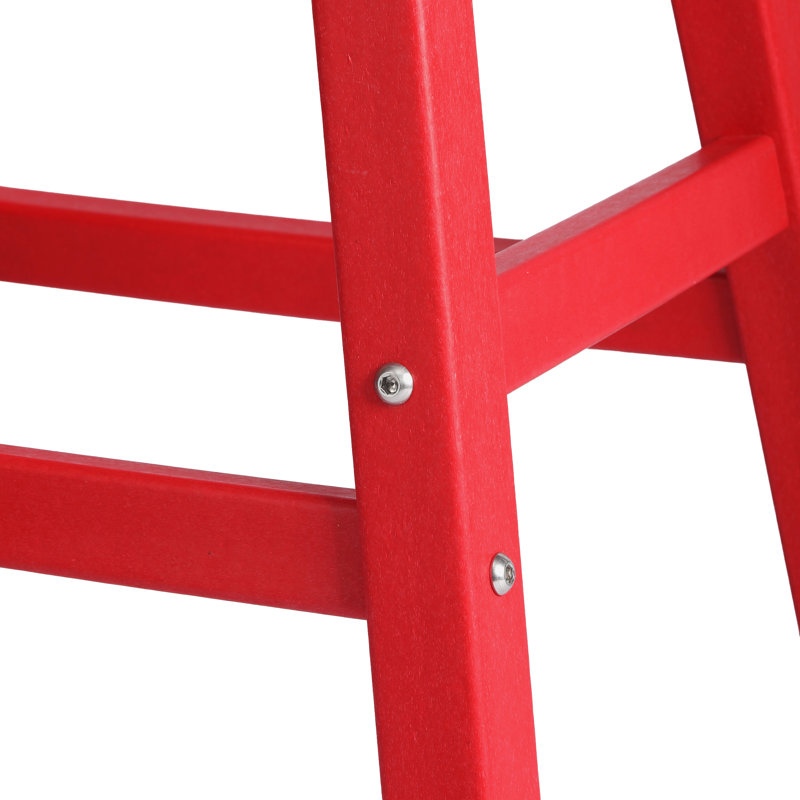 Tabouret d'extérieur Laguna, Rouge, 29"