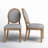 Hildemar 19'' H Linen Upholstered Side Chair-1808051325-1849215361