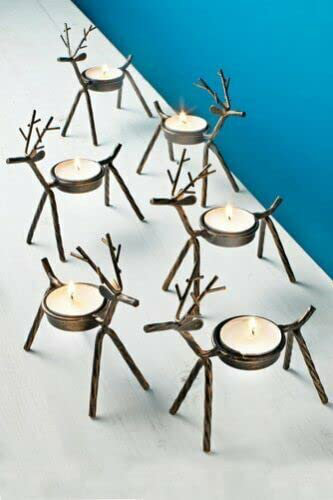 Alazaya Metal Tabletop Candlestick