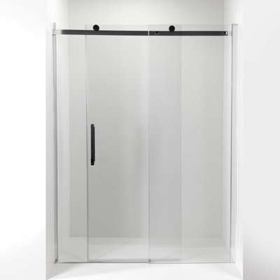 Porte de douche sans cadre à dérivation 60" x 78" Tidy