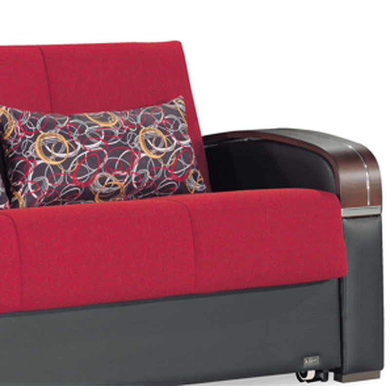 With Storage, Red Colour - For A Comfortable Experience Storage Space Relaxing Living Environment