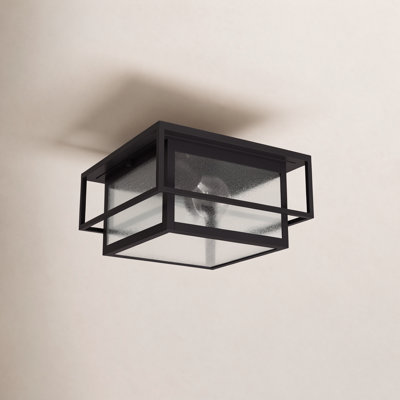 Plafonnier encastré d'extérieur 2 lumières Stumbaugh
