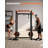 2000LBS Power Rack with Cable Crossover & LAT Pulldown – Squat Rack for Home Gym