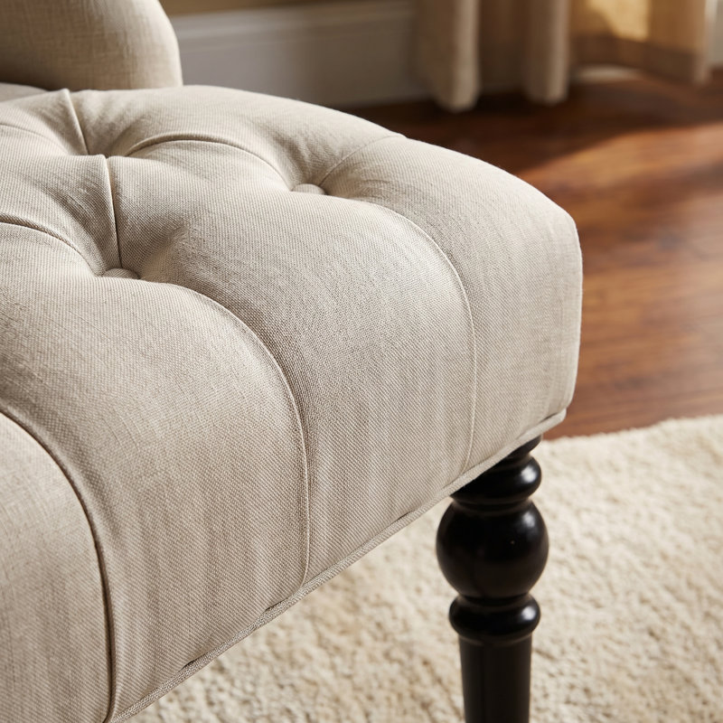 Fauteuil d'appoint Easton en tissu beige Easton