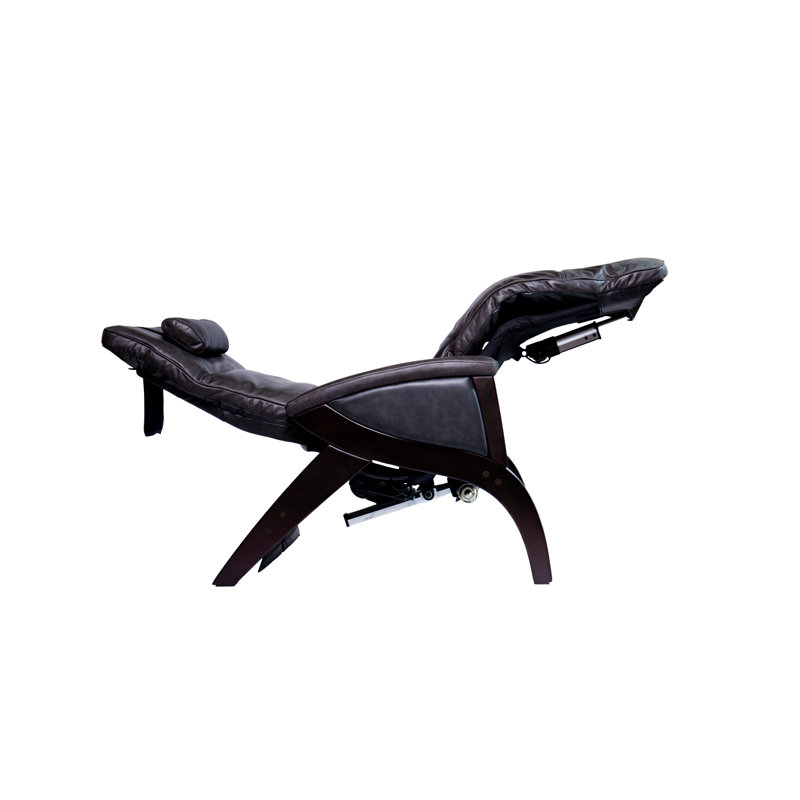 Newton Power Recliner, Leather Match Pepper, Black