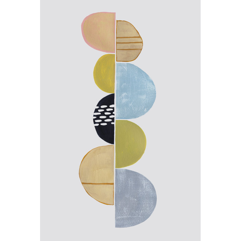 Tectonics II by Grace Popp - Wrapped Canvas Painting, 76cm H x 51cm W