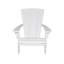 Chaise Adirondack en bois massif Phoenixville