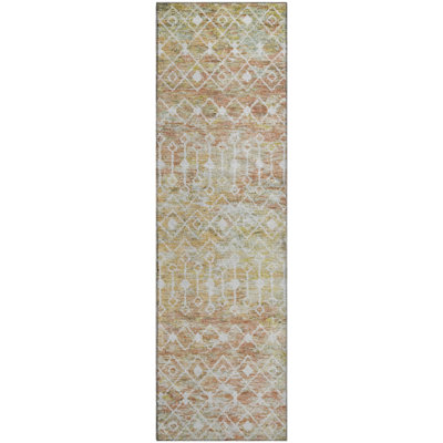 Premium Machine Washable Brennon AMF1638 Geometric Rug