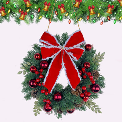 Faux 15.7'' Wreath