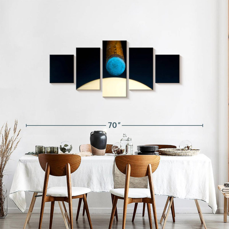 'Billiard Goal, 24" H x 55" W