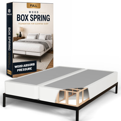 Fully Assembled Traditional Box Spring/Foundation For Mattress