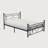Chardon Metal Standard Bed-100810871