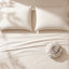 Organic Crinkled Percale 100% Cotton Percale Sheet Set
