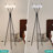 Zanyiah 65'' LED Tripod Floor Lamp with Outlet-952164235