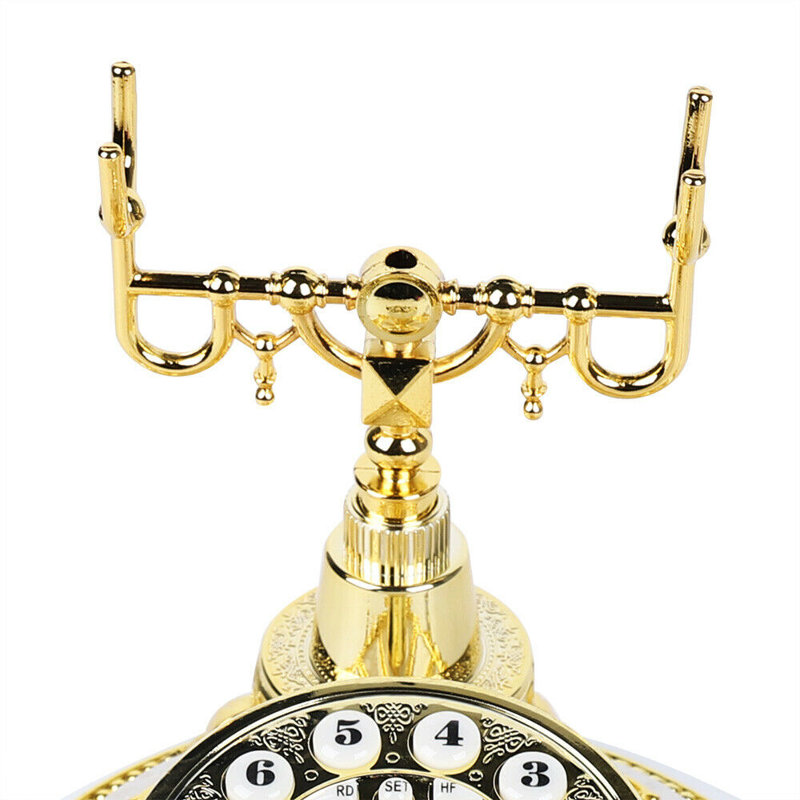 Téléphone rétro rétro avec fil européen rétro
