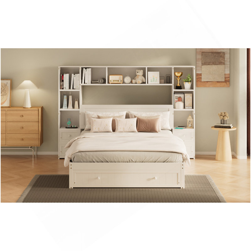 Lit plateforme Pine Wood