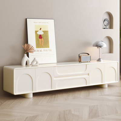 Modern TV Stand Cabinet With 4 Doors