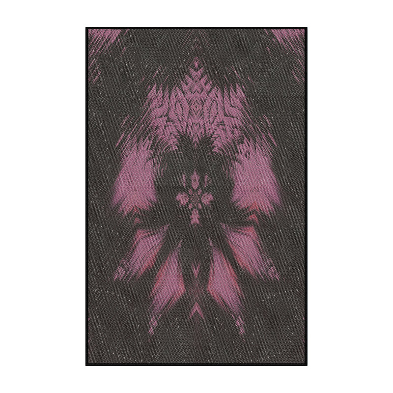 Tapis rose, Rectangle 5 pi x 7 pi