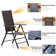 Alyah 2 - Person Wicker Patio Dining Set with Square Table