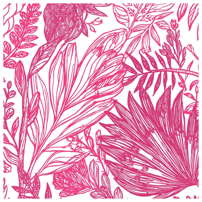 Couvertures roses, L 60 po x H 80 po