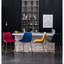 2pcs 26.50" Red Velvet Counter Height Stool - & Classy , Sleek Design