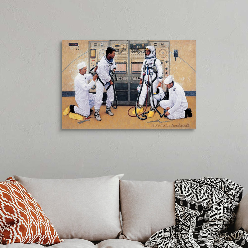 «The Longest Step», art mural sur toile, Toile tendue, H 24 po x l 36 po x P 1,25 po