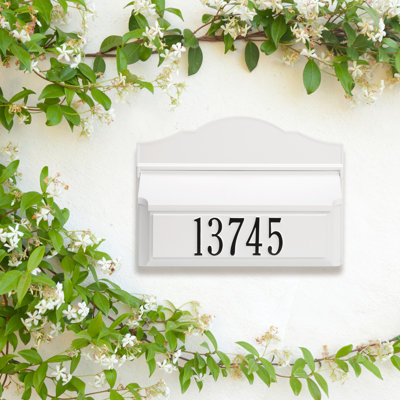 Colonial Wall Mounted Mailbox