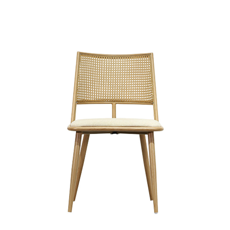 2 Charlanda Dining Chairs, Beige, Oak