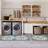 Washable Kitchen Rugs Non Slip Kitchen Mats (Set of 3)-971097733