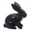 Adorable figurine de lapin en bois sculpté à la main Lochearn