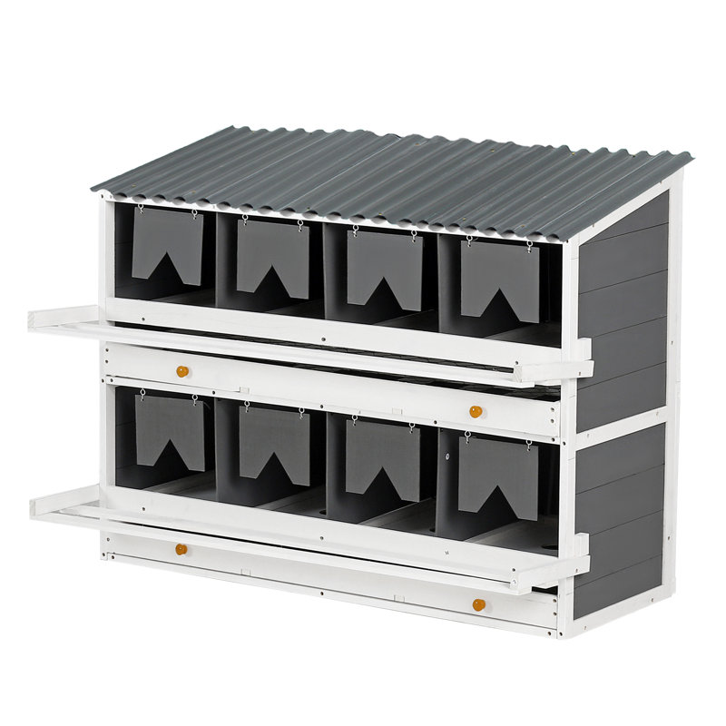Versatile Chicken Nesting Box With Multiple Compartments And Advanced Features
