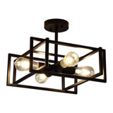 Plafonnier semi-encastré 4 lumières 15 po 