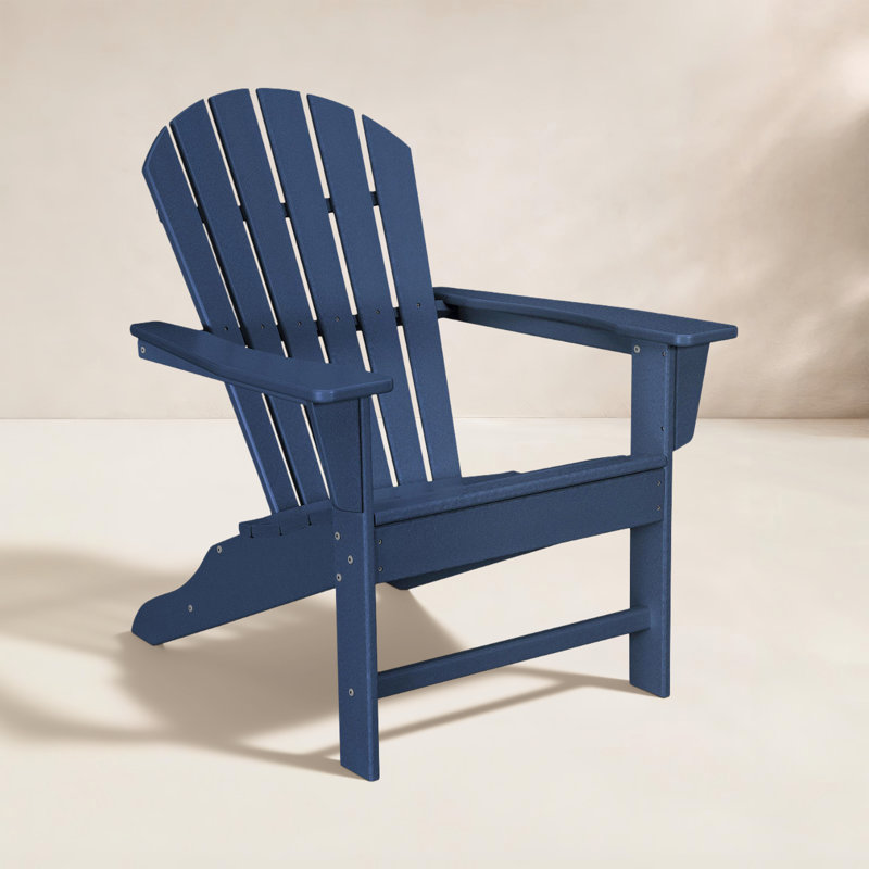Chaise Adirondack d'extérieur POLYWOOD South Beach, Marine