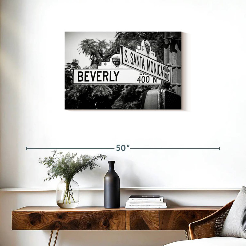 Plaque de rue Lynelle, Californie, LA, H 20 po x l 30 po