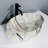 QieRao 16'' Marble Ceramic Oval Bathroom Sink