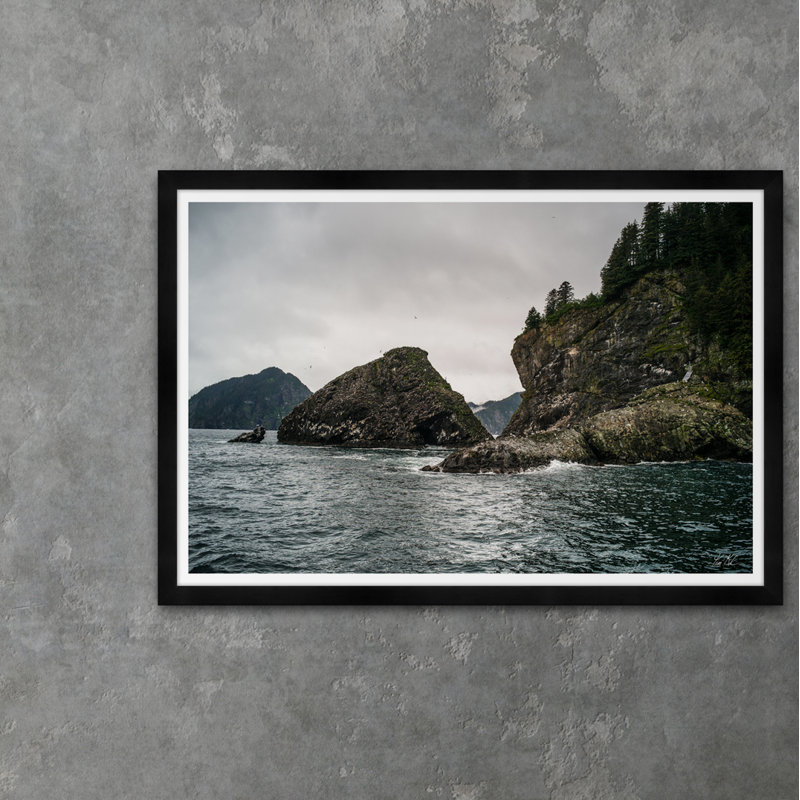Seward Cliffs Print by Tim Klein