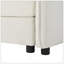 Canapé modulaire à assise profonde avec 2 repose-pieds et coussins moelleux, canapé modulaire pour causeuse pour salon, appartement, bricolage-118043708