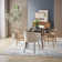 Alsup Abstract Modern Machine Woven Area Rug in Blue/Gray
