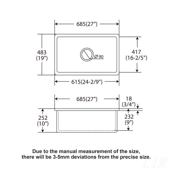 Product Dimensions