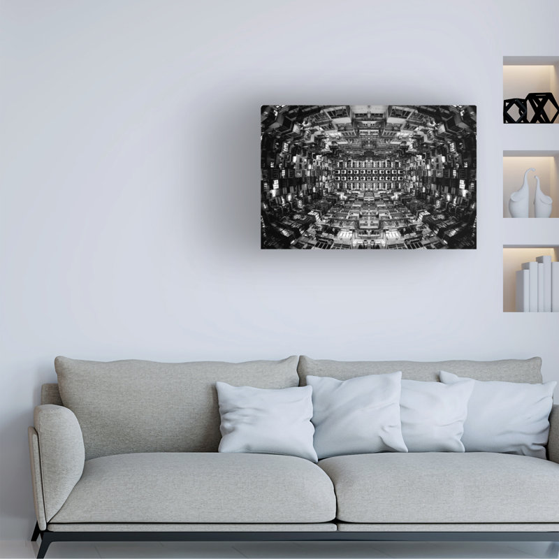 Œuvre sur toile, Koji Tajima, H 12 po x l 19 po