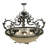 42.5" Wide Renaissance Inverted Pendant