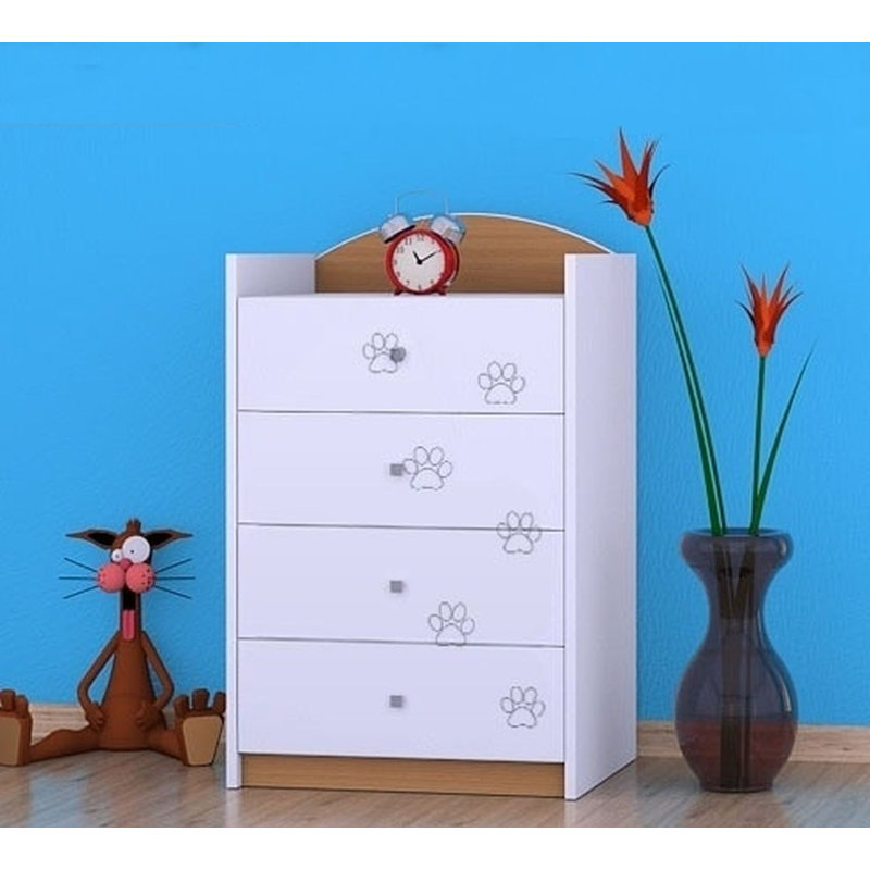 Nolte Kids 4 - Drawer Chest, Light Brown