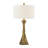 Kimmell 29.5" Twisted Worn Gold Table Lamp