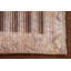 Tapis oriental rayé à motif abstrait 4 x 6
